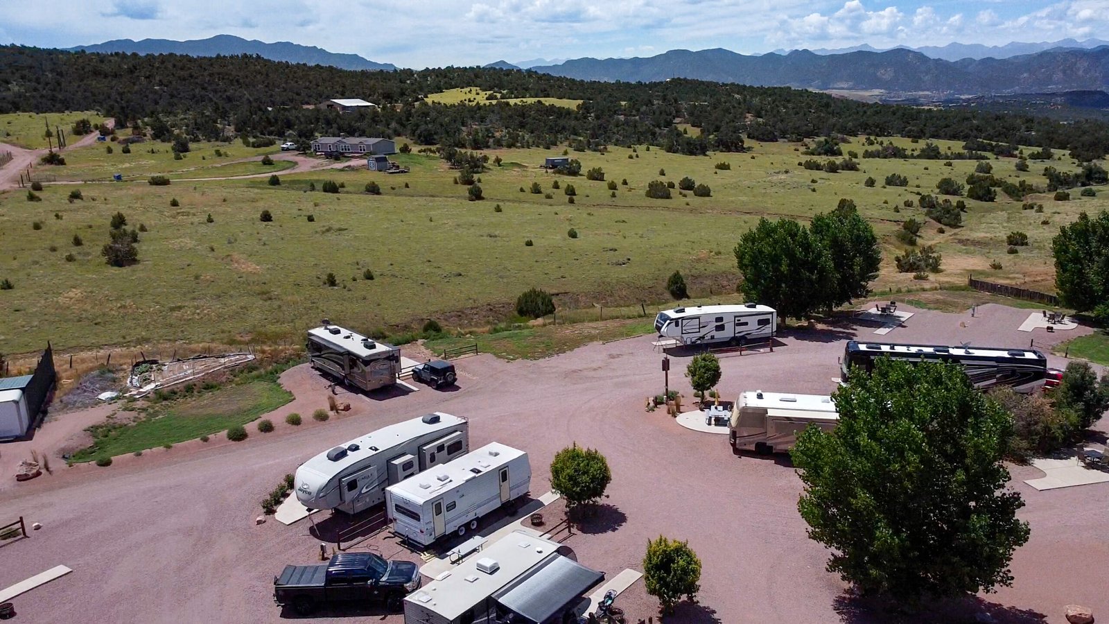 Chapperals Viewpoint Rv Resort Mountain View RV Drone Photos - Mountain View RV Resort - RV Park Royal ...
